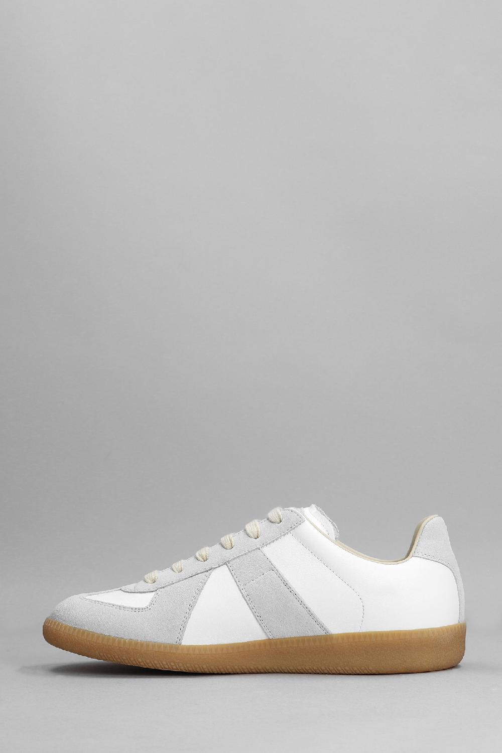 Deliberti Maison Margiela Sneakers Replica In Pelle Bianca Cod. 319061 - Deliberti The Luxury Shopping