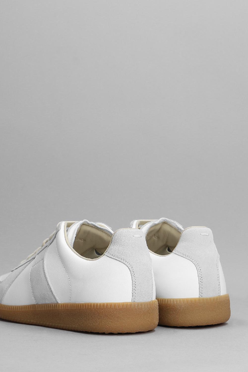 Deliberti Maison Margiela Sneakers Replica In Pelle Bianca Cod. 319061 - Deliberti The Luxury Shopping