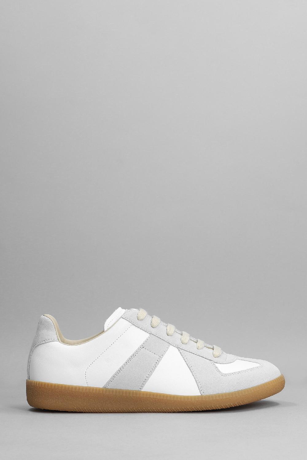 Deliberti Maison Margiela Sneakers replica in pelle bianca cod. 319061 - Deliberti The Luxury Shopping