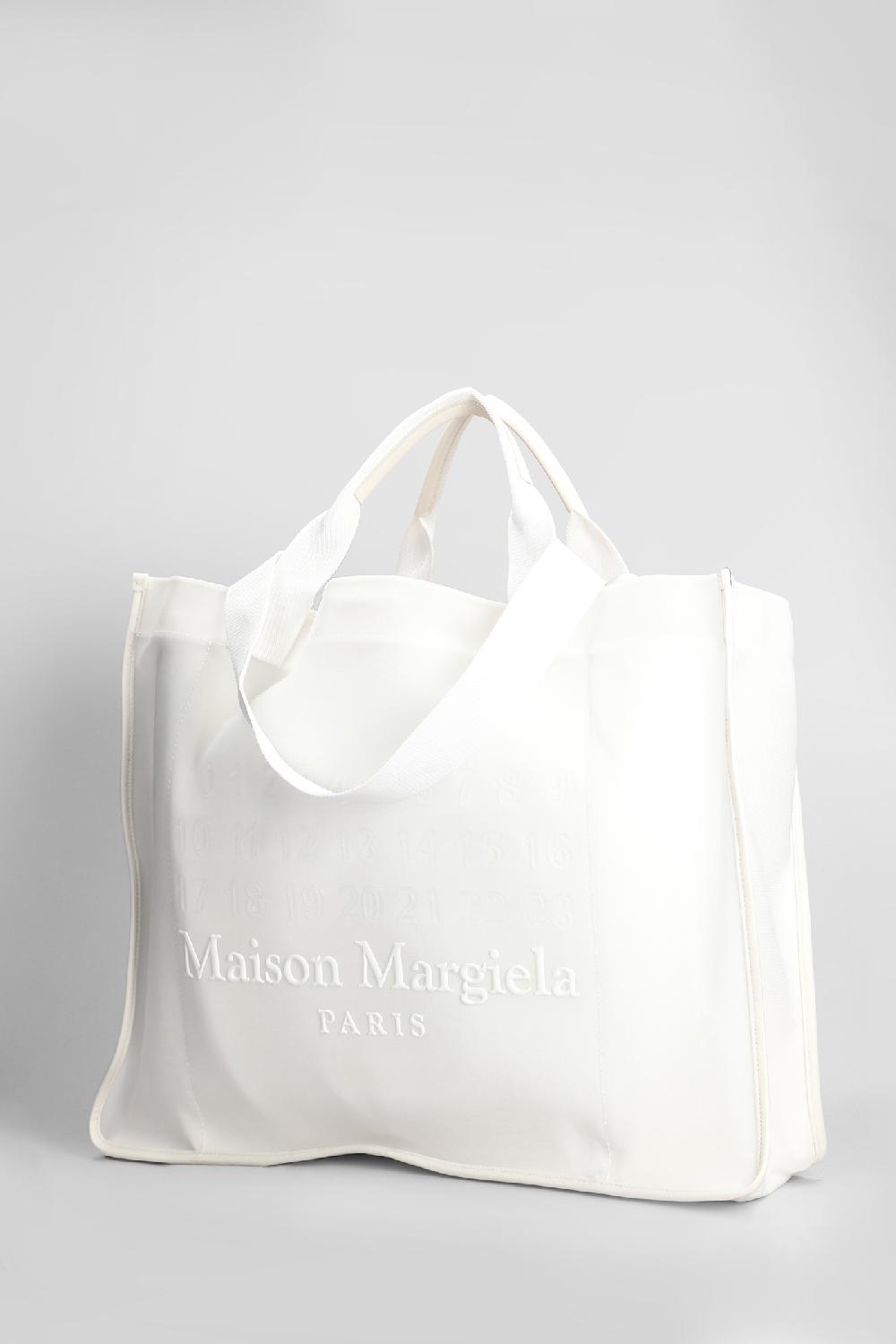 Deliberti Maison Margiela Tote In Nylon Bianco Cod. 406760 - Deliberti The Luxury Shopping