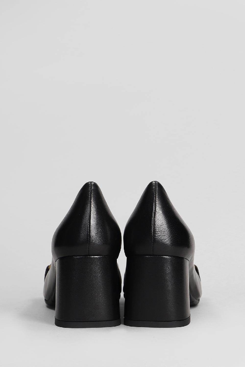 Deliberti Mara Bini Decollete In Pelle Nera Cod. 407219 - Deliberti The Luxury Shopping
