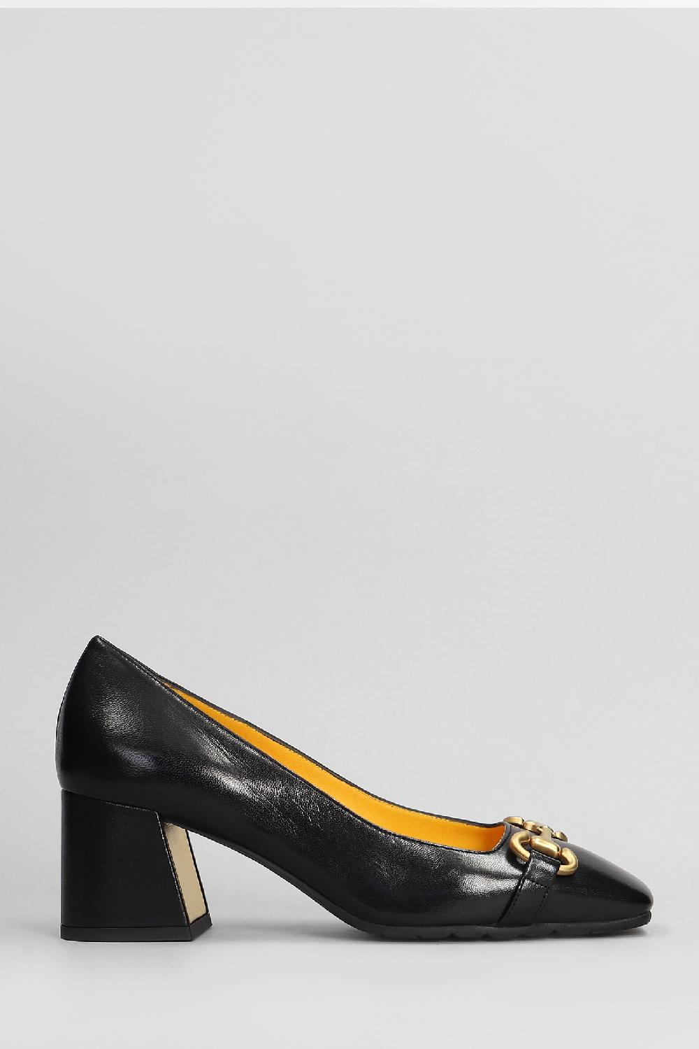 Deliberti Mara bini Decollete in pelle nera cod. 407219 - Deliberti The Luxury Shopping