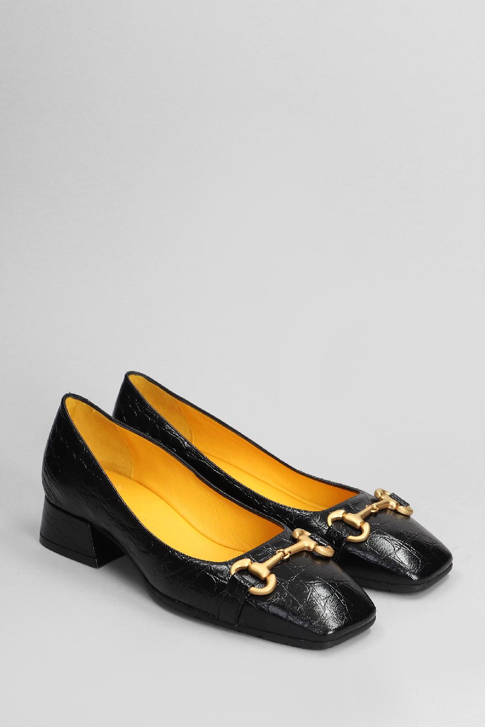 Deliberti Mara Bini Decollete In Pelle Nera Cod. 407220 - Deliberti The Luxury Shopping