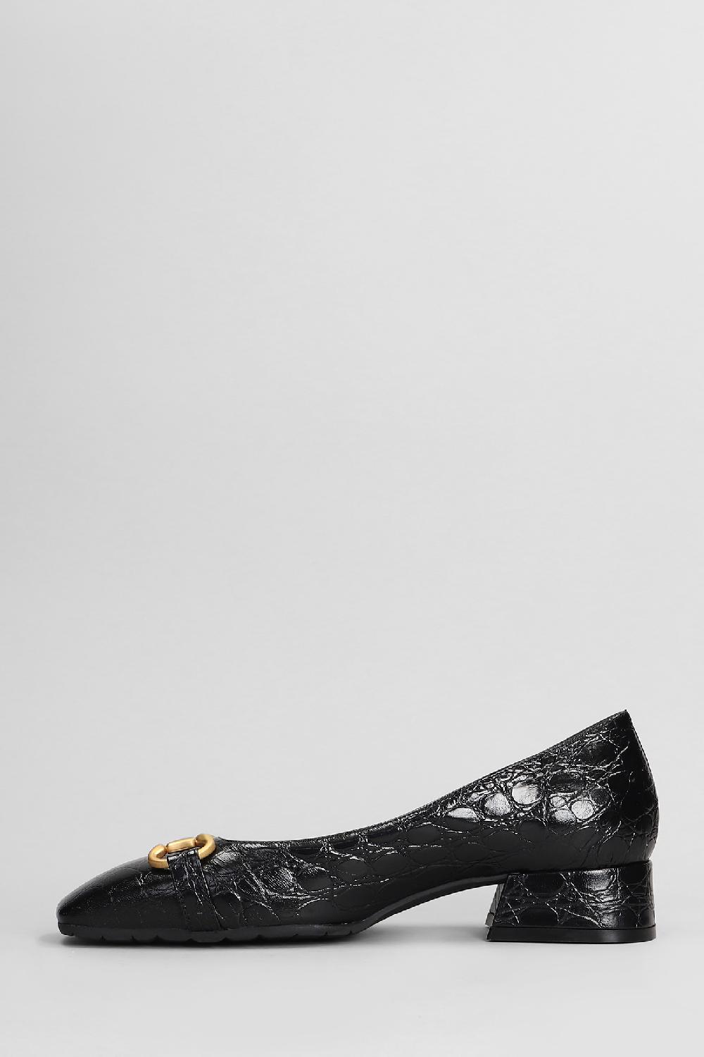 Deliberti Mara Bini Decollete In Pelle Nera Cod. 407220 - Deliberti The Luxury Shopping