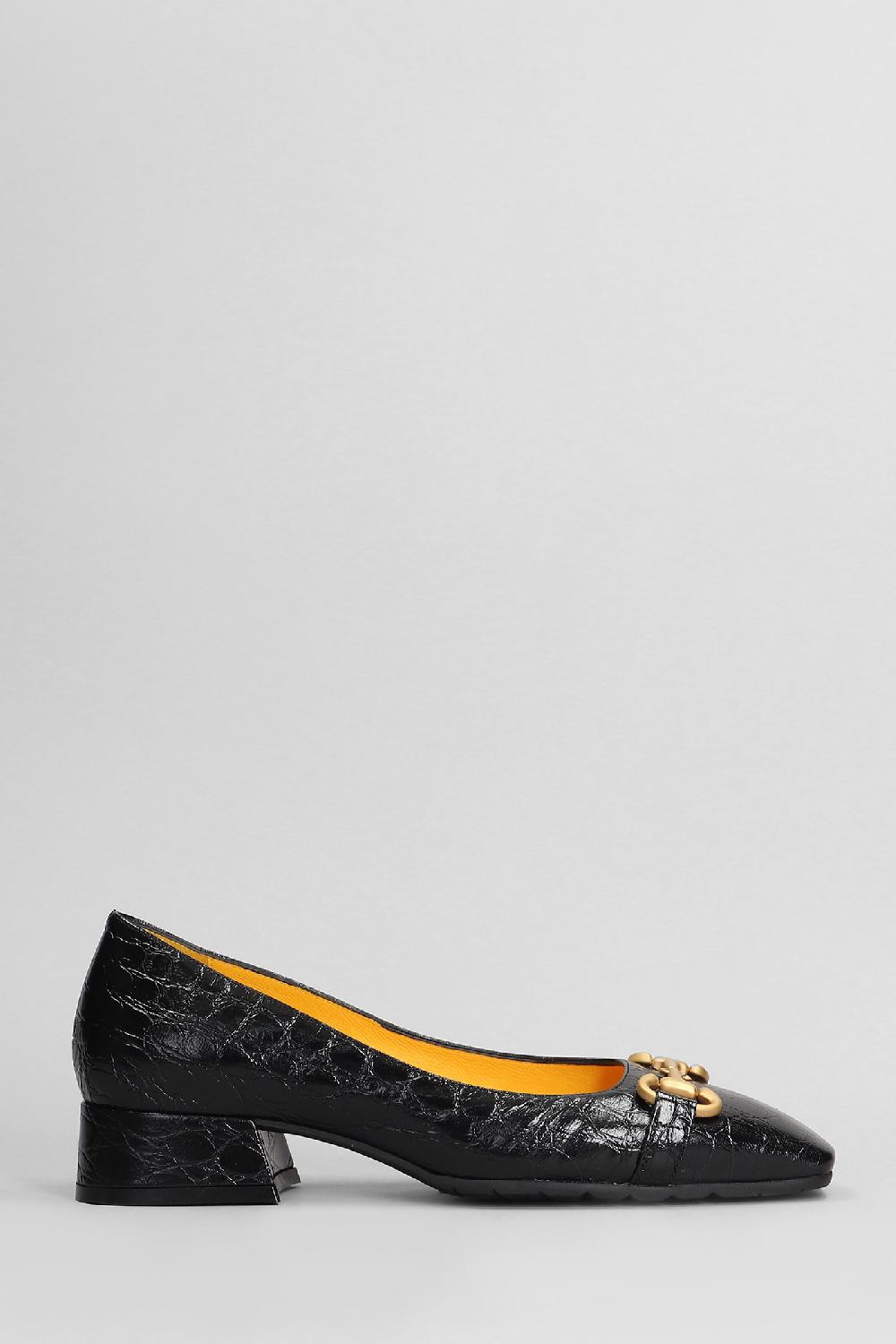 Deliberti Mara bini Decollete in pelle nera cod. 407220 - Deliberti The Luxury Shopping