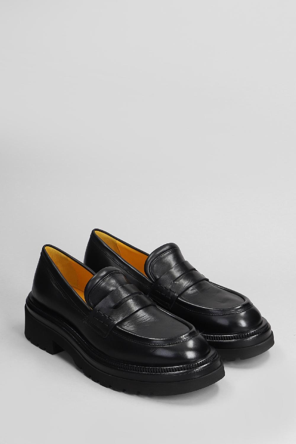 Deliberti Mara Bini Mocassini In Pelle Nera Cod. 407214 - Deliberti The Luxury Shopping