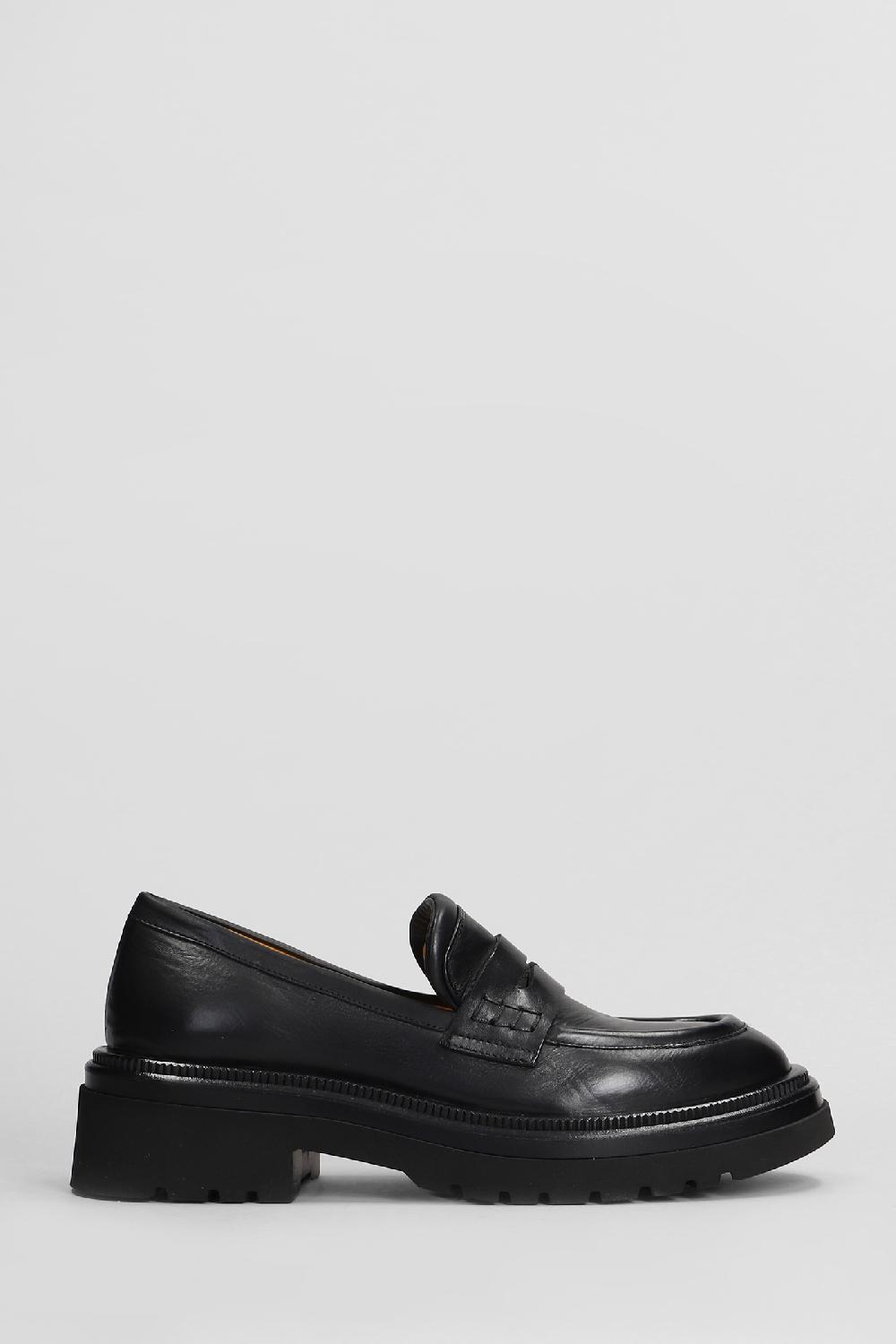 Deliberti Mara bini Mocassini in pelle nera cod. 407214 - Deliberti The Luxury Shopping
