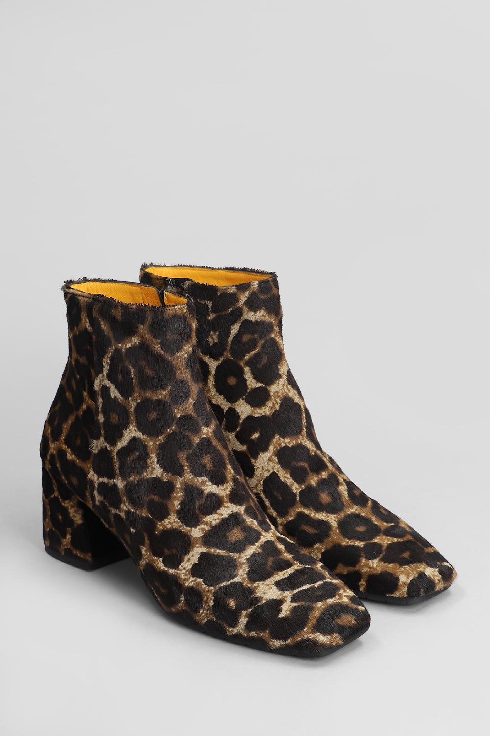 Deliberti Mara Bini Tronchetti Tacco Alto In Cavallino Animalier Cod. 407216 - Deliberti The Luxury Shopping