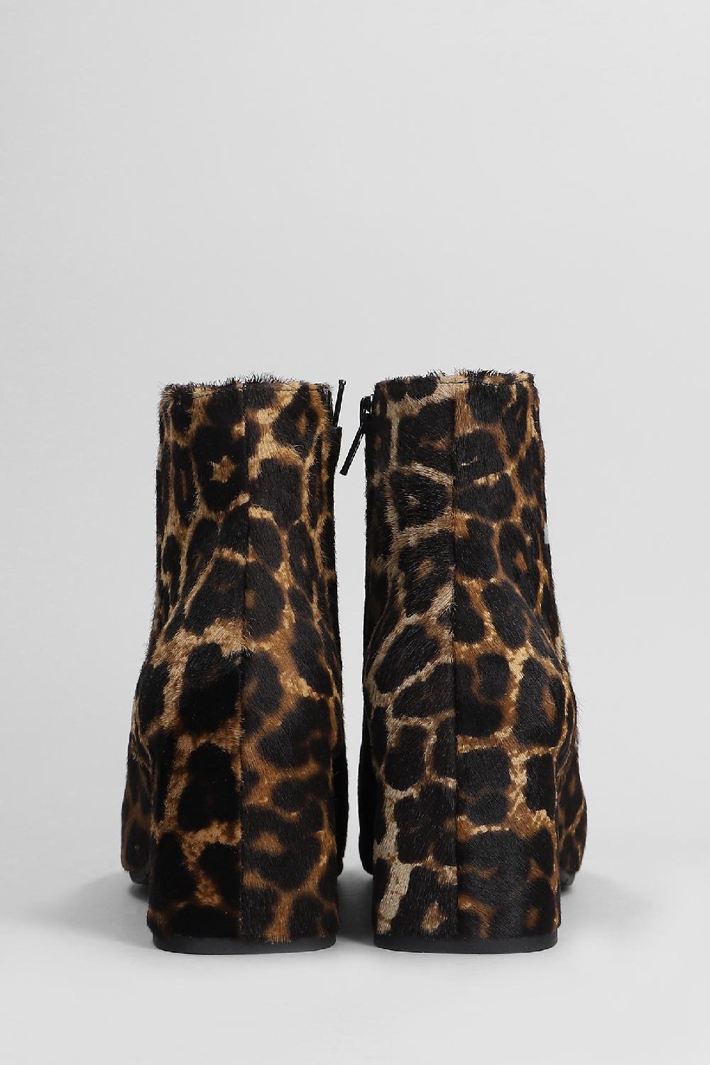 Deliberti Mara Bini Tronchetti Tacco Alto In Cavallino Animalier Cod. 407216 - Deliberti The Luxury Shopping