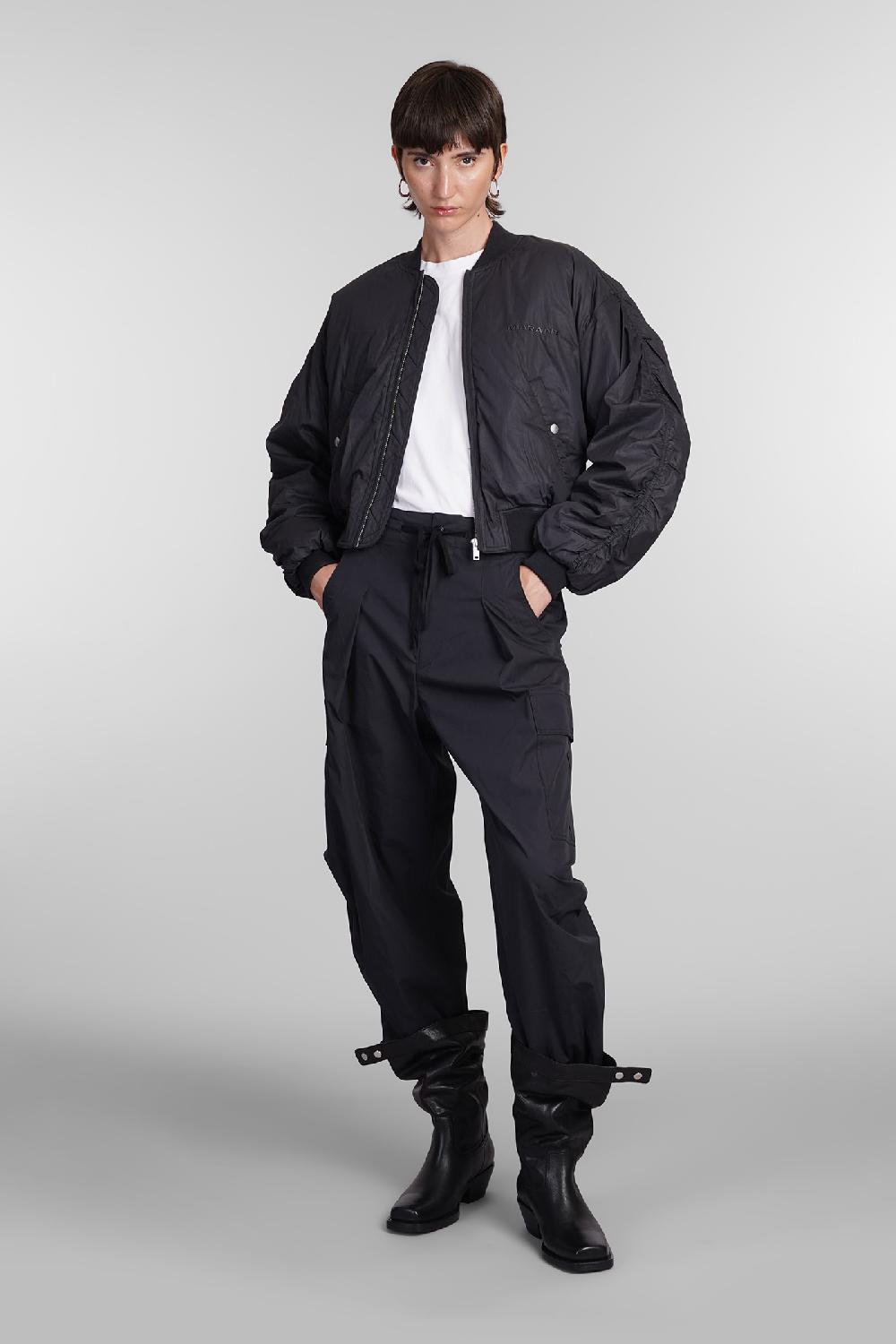 Deliberti Marant Etoile Bomber Bessime In Cotone Nero Cod. 405187 - Deliberti The Luxury Shopping