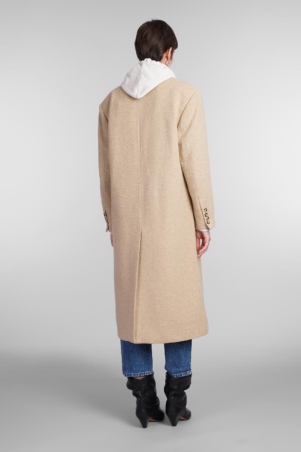Deliberti Marant Etoile Cappotto Lexana In Lana Beige Cod. 405178 - Deliberti The Luxury Shopping