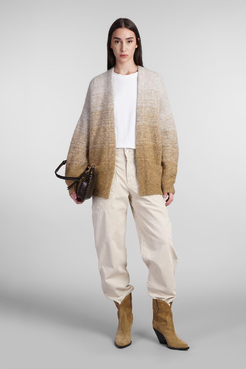 Deliberti Marant Etoile Cardigan Danea In Lana Gialla Cod. 407741 - Deliberti The Luxury Shopping