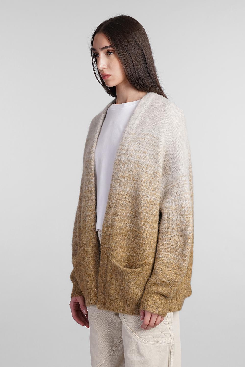 Deliberti Marant Etoile Cardigan Danea In Lana Gialla Cod. 407741 - Deliberti The Luxury Shopping