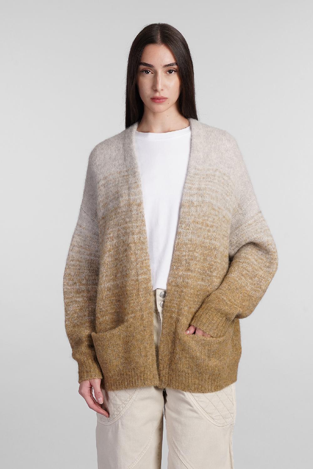 Deliberti Marant Etoile Cardigan danea in lana gialla cod. 407741 - Deliberti The Luxury Shopping