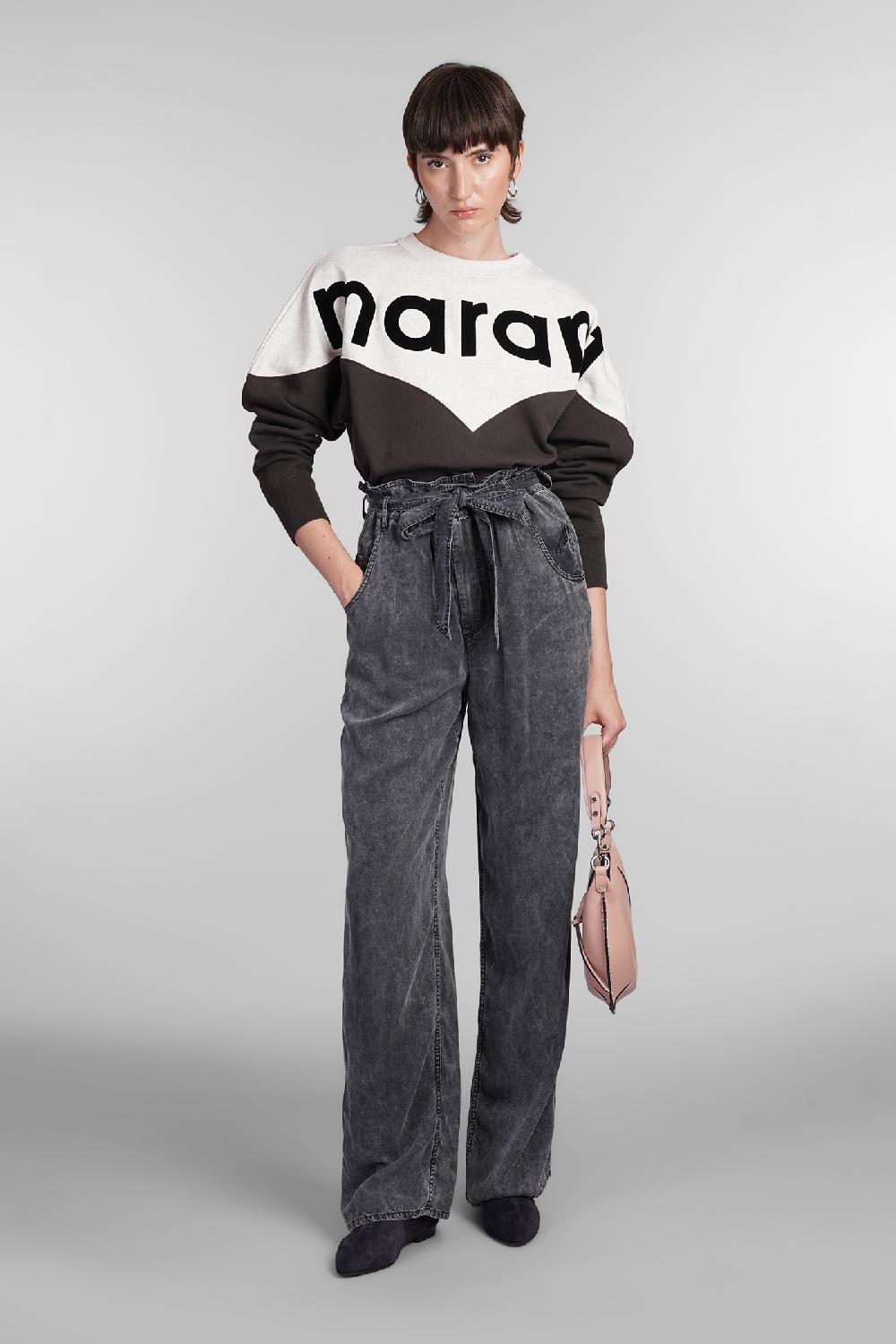 Deliberti Marant Etoile Felpa Houston In Cotone Beige Cod. 405202 - Deliberti The Luxury Shopping