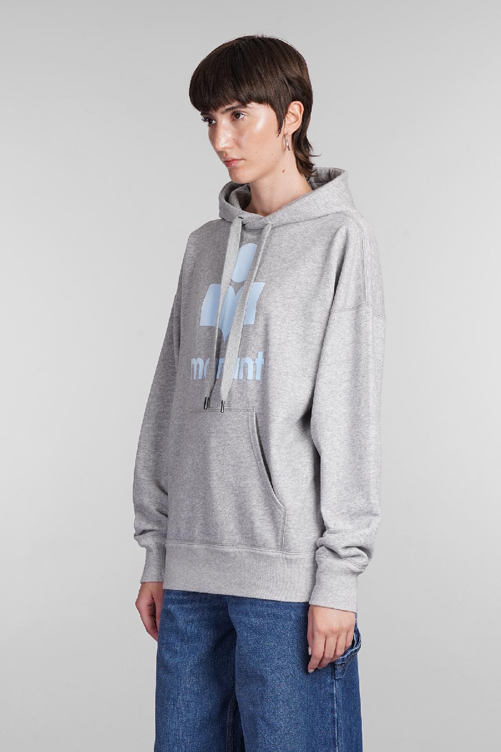 Deliberti Marant Etoile Felpa Mansel In Cotone Grigio Cod. 405207 - Deliberti The Luxury Shopping