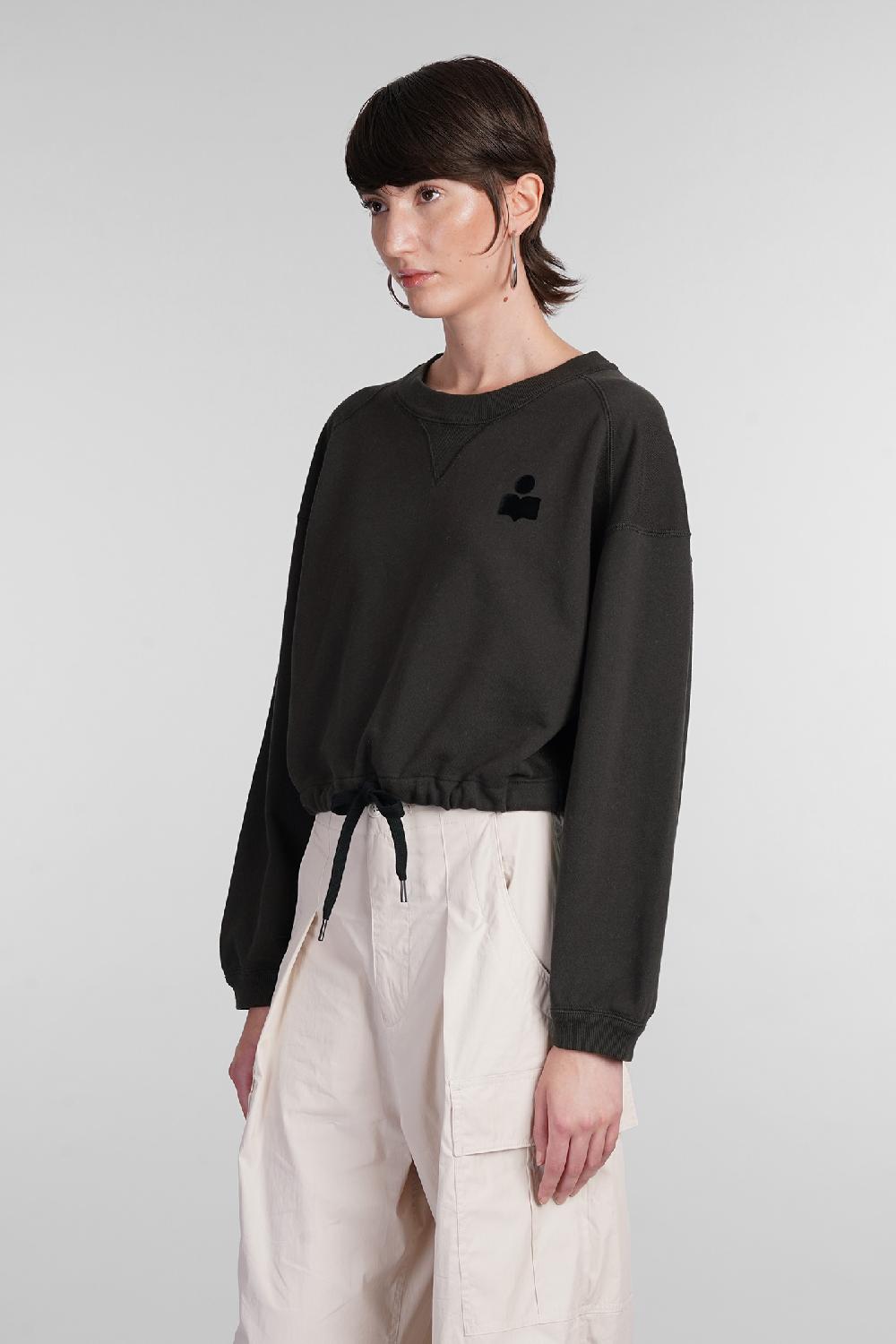 Deliberti Marant Etoile Felpa Margo In Cotone Grigio Cod. 402753 - Deliberti The Luxury Shopping