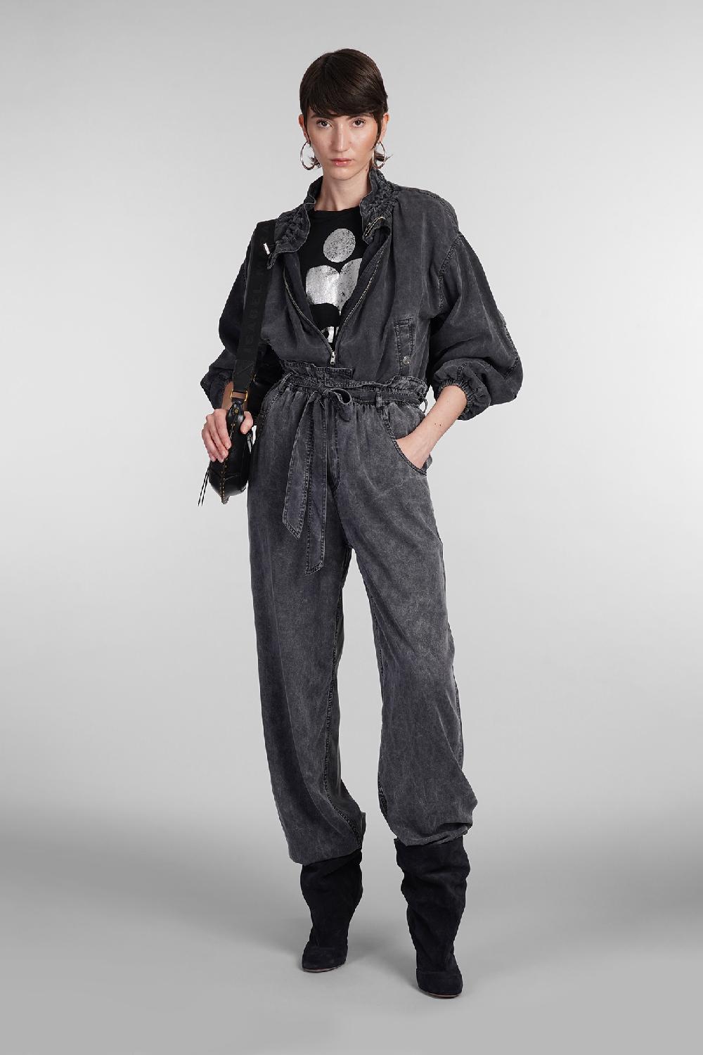 Deliberti Marant Etoile Giacca Casual Plume In Lyocell Grigio Cod. 402728 - Deliberti The Luxury Shopping