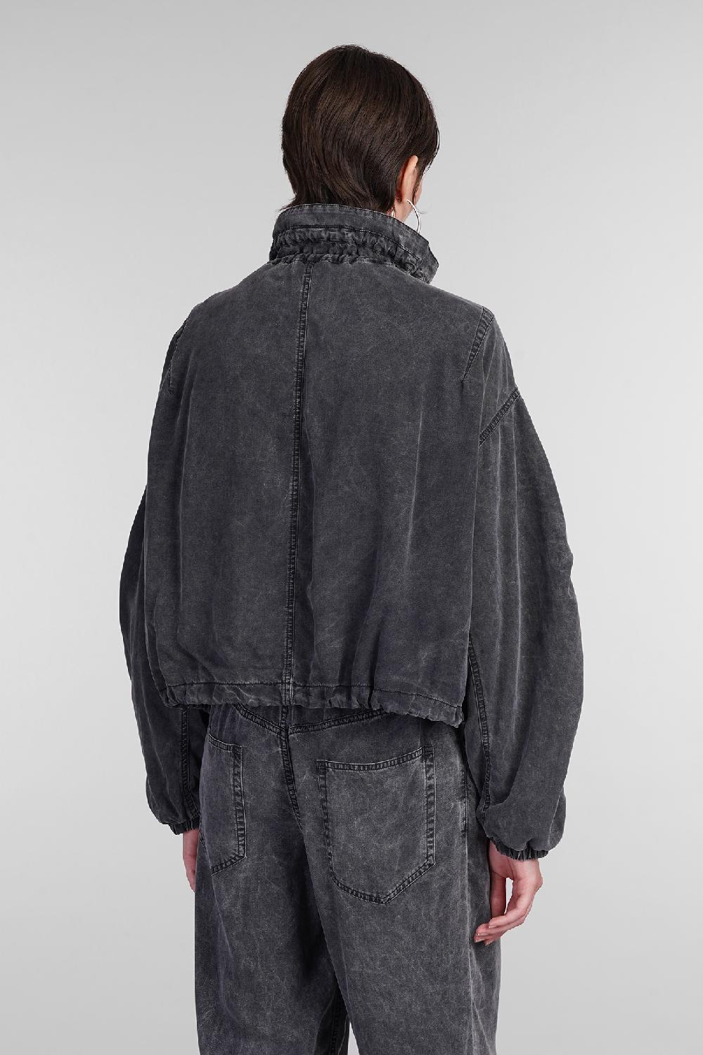 Deliberti Marant Etoile Giacca Casual Plume In Lyocell Grigio Cod. 402728 - Deliberti The Luxury Shopping