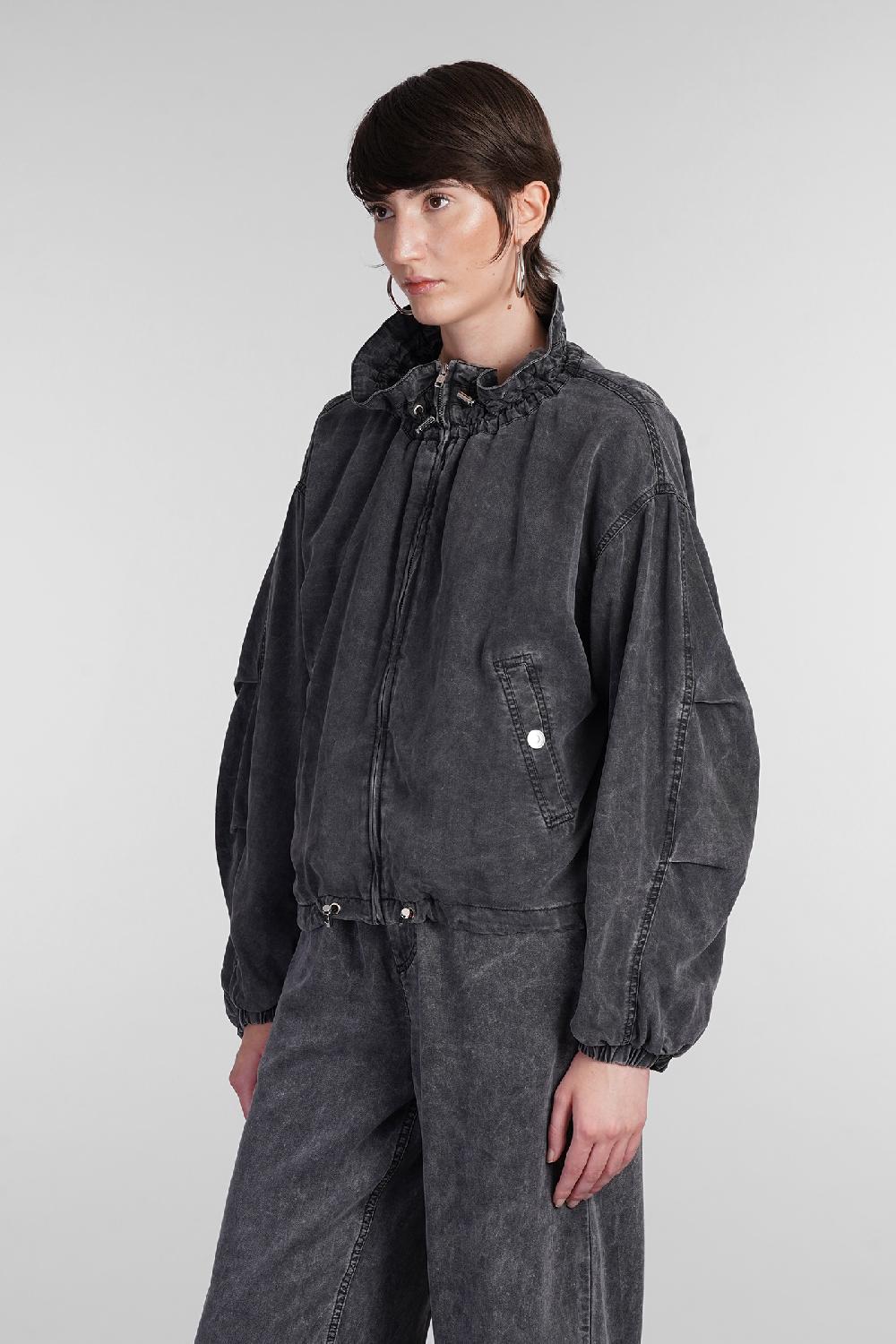 Deliberti Marant Etoile Giacca Casual Plume In Lyocell Grigio Cod. 402728 - Deliberti The Luxury Shopping