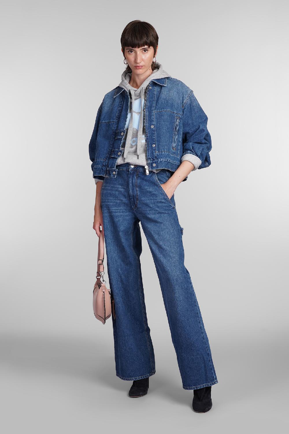 Deliberti Marant Etoile Giacche Denim Julie In Cotone Blu Cod. 402731 - Deliberti The Luxury Shopping