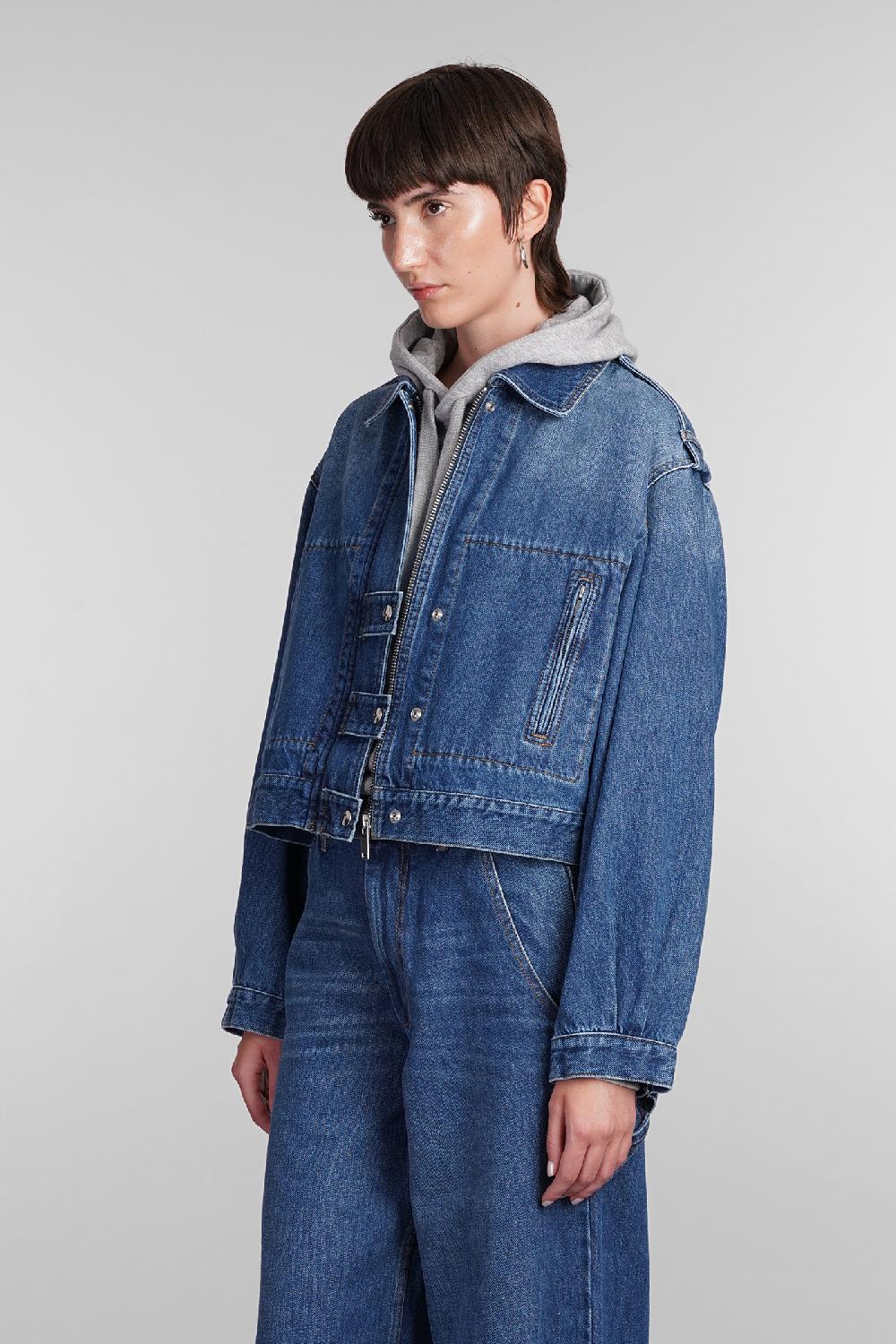 Deliberti Marant Etoile Giacche Denim Julie In Cotone Blu Cod. 402731 - Deliberti The Luxury Shopping