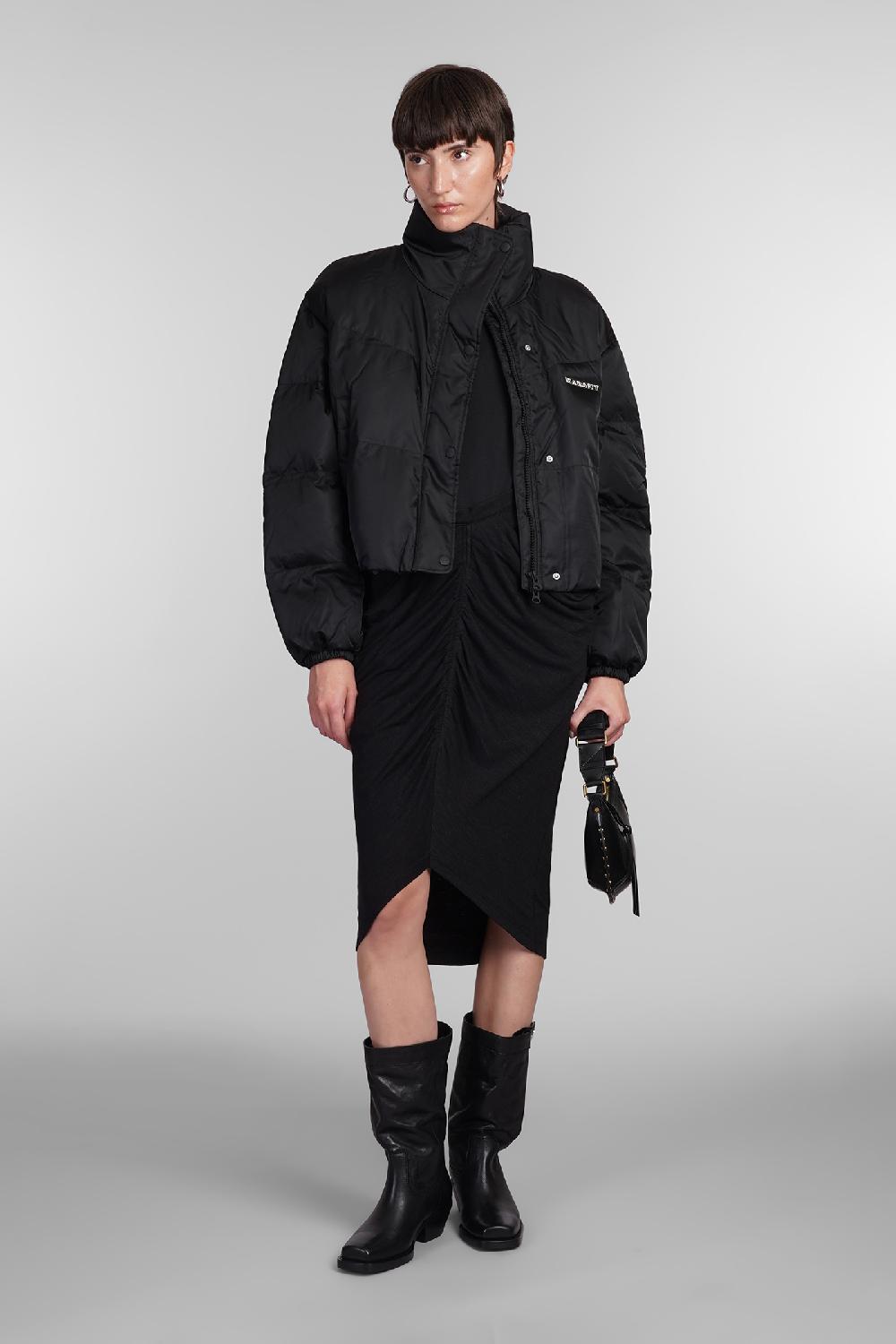 Deliberti Marant Etoile Gonna Ilis In Poliammide Nera Cod. 405203 - Deliberti The Luxury Shopping