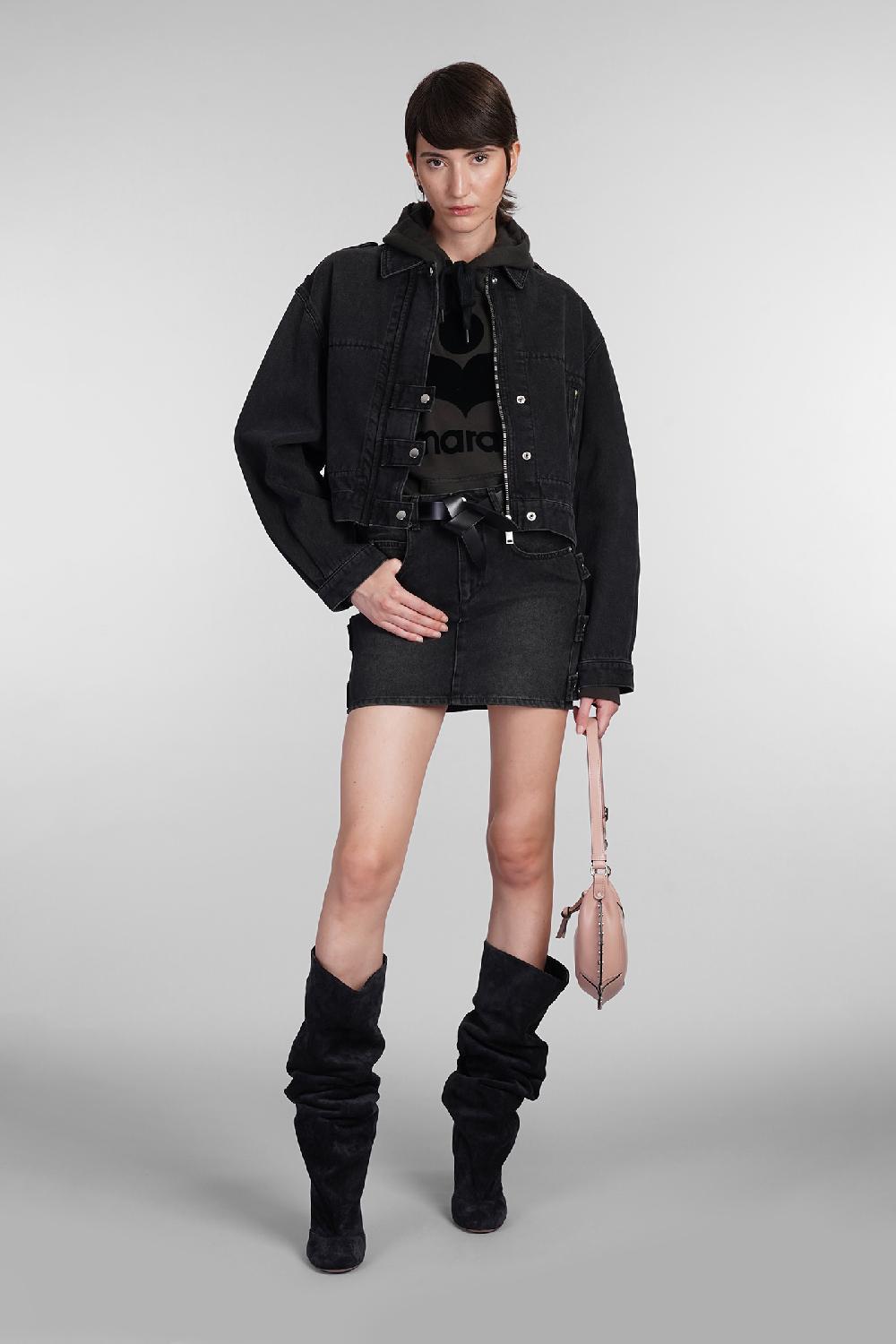 Deliberti Marant Etoile Gonna Stessy In Cotone Grigio Cod. 402722 - Deliberti The Luxury Shopping