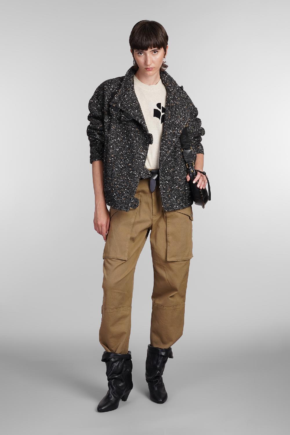 Deliberti Marant Etoile Jeans Jannick In Cotone Khaki Cod. 405185 - Deliberti The Luxury Shopping