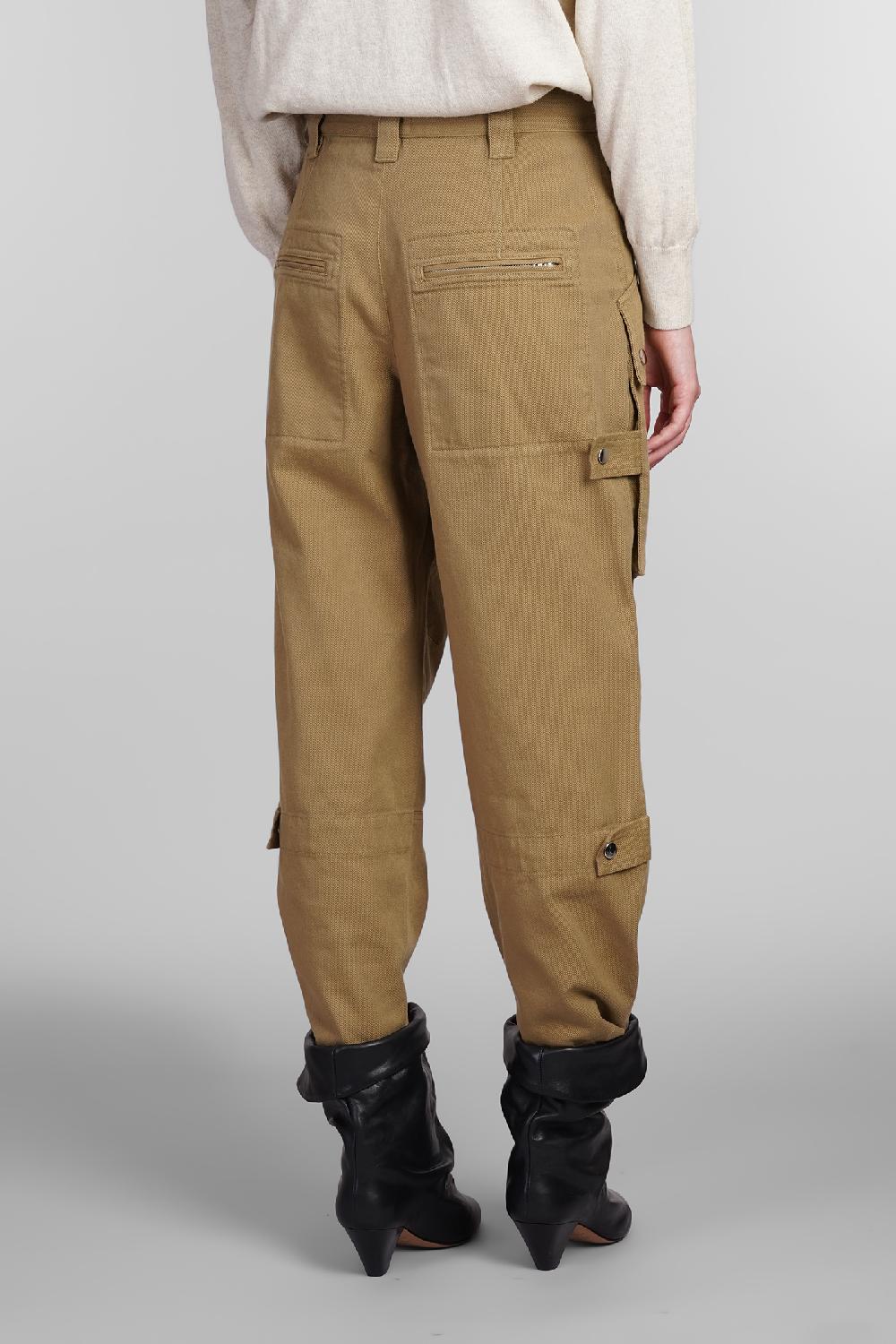 Deliberti Marant Etoile Jeans Jannick In Cotone Khaki Cod. 405185 - Deliberti The Luxury Shopping