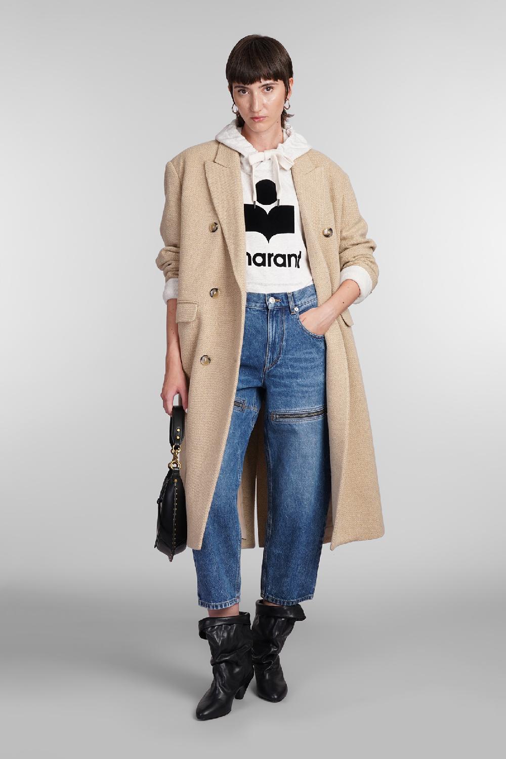 Deliberti Marant Etoile Jeans Salia In Cotone Blu Cod. 405205 - Deliberti The Luxury Shopping