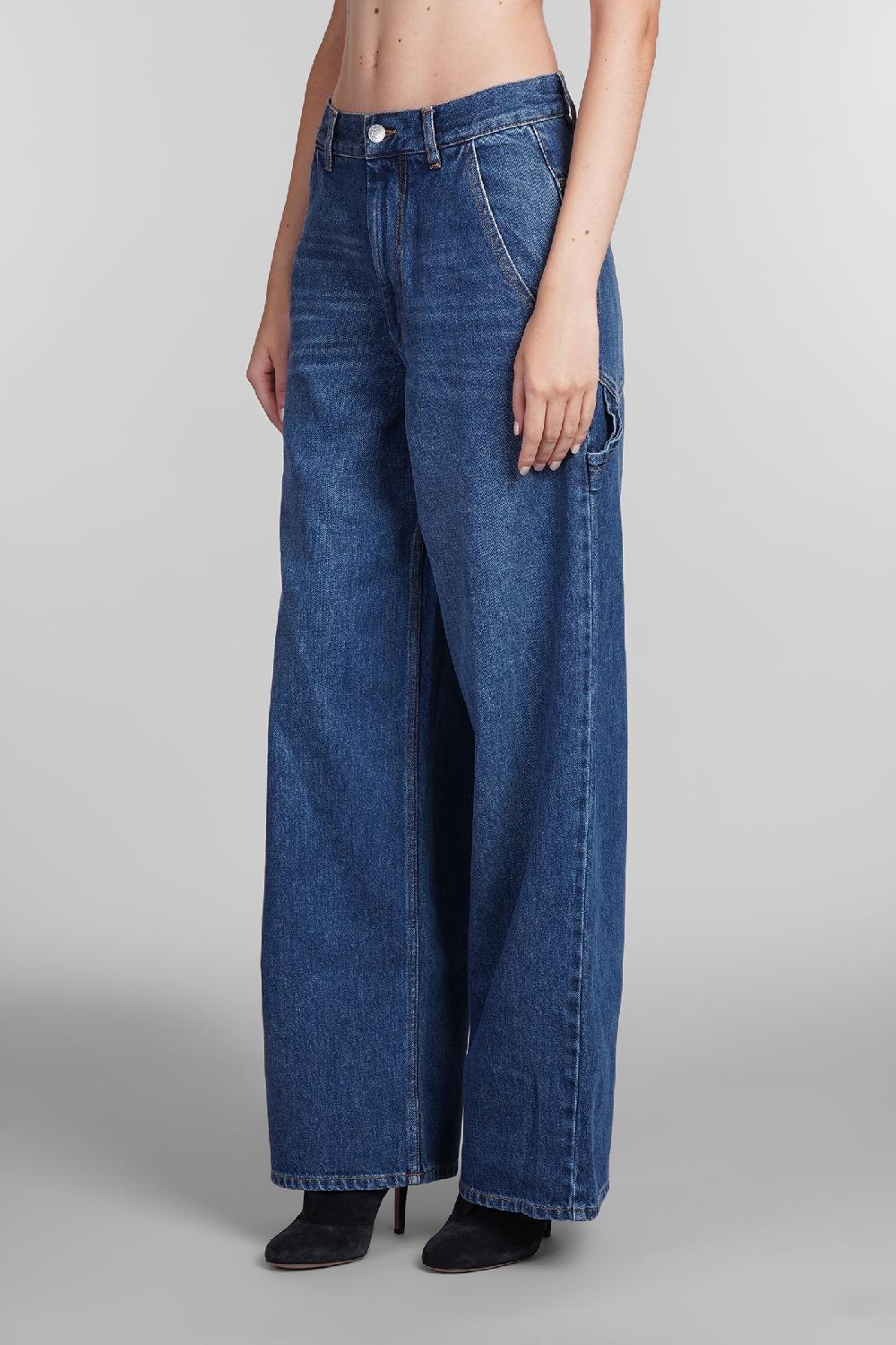 Deliberti Marant Etoile Jeans Solene In Cotone Blu Cod. 405206 - Deliberti The Luxury Shopping