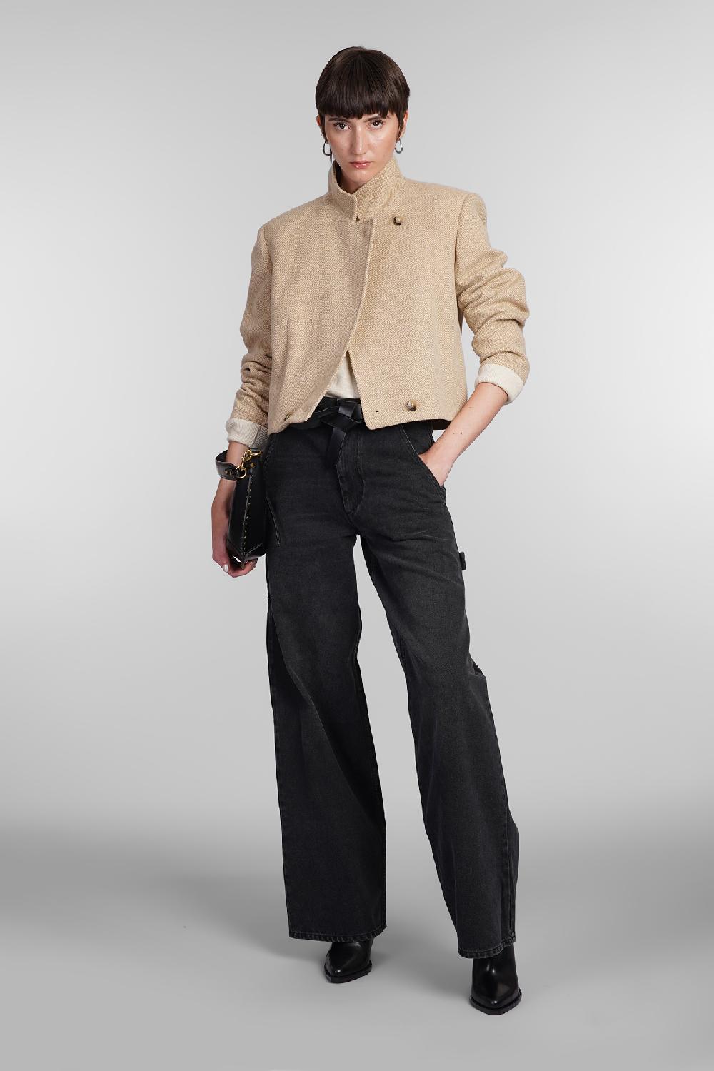 Deliberti Marant Etoile Jeans Solene In Cotone Nero Cod. 405200 - Deliberti The Luxury Shopping