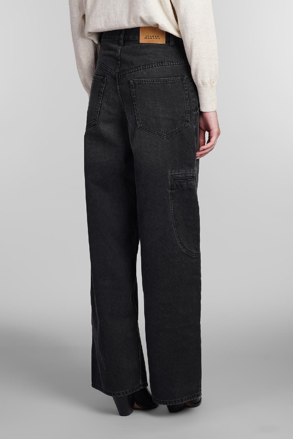 Deliberti Marant Etoile Jeans Solene In Cotone Nero Cod. 405200 - Deliberti The Luxury Shopping