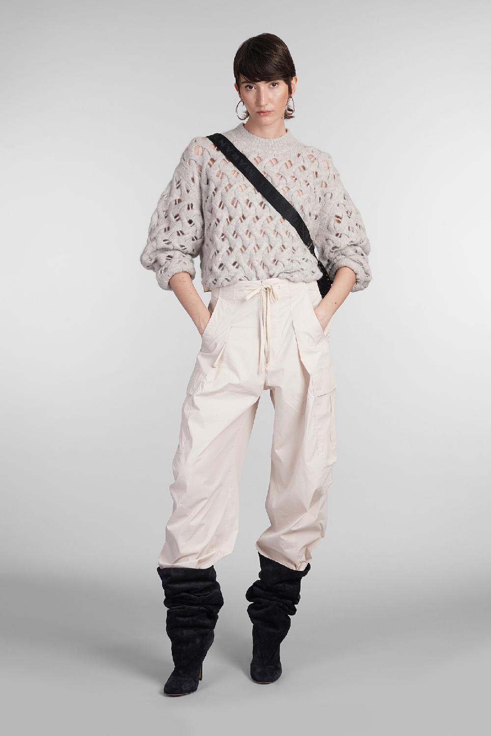 Deliberti Marant Etoile Maglia Aurelia In Lana Grigia Cod. 402775 - Deliberti The Luxury Shopping