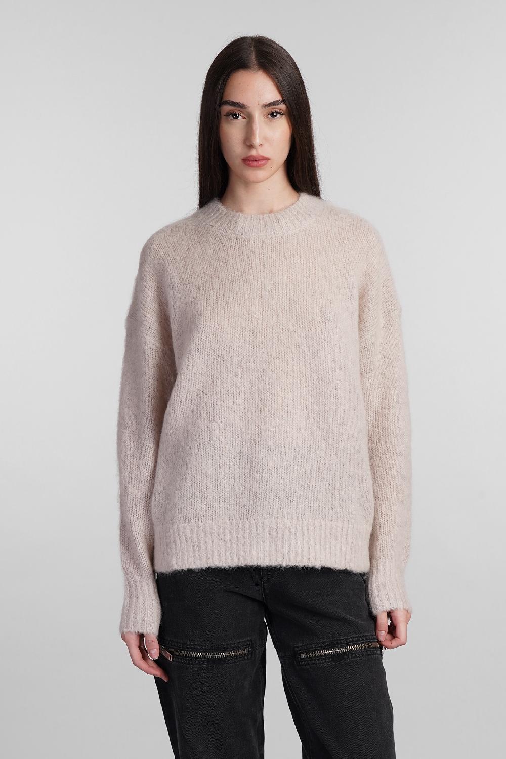 Deliberti Marant Etoile Maglia enya in lana beige cod. 407740 - Deliberti The Luxury Shopping