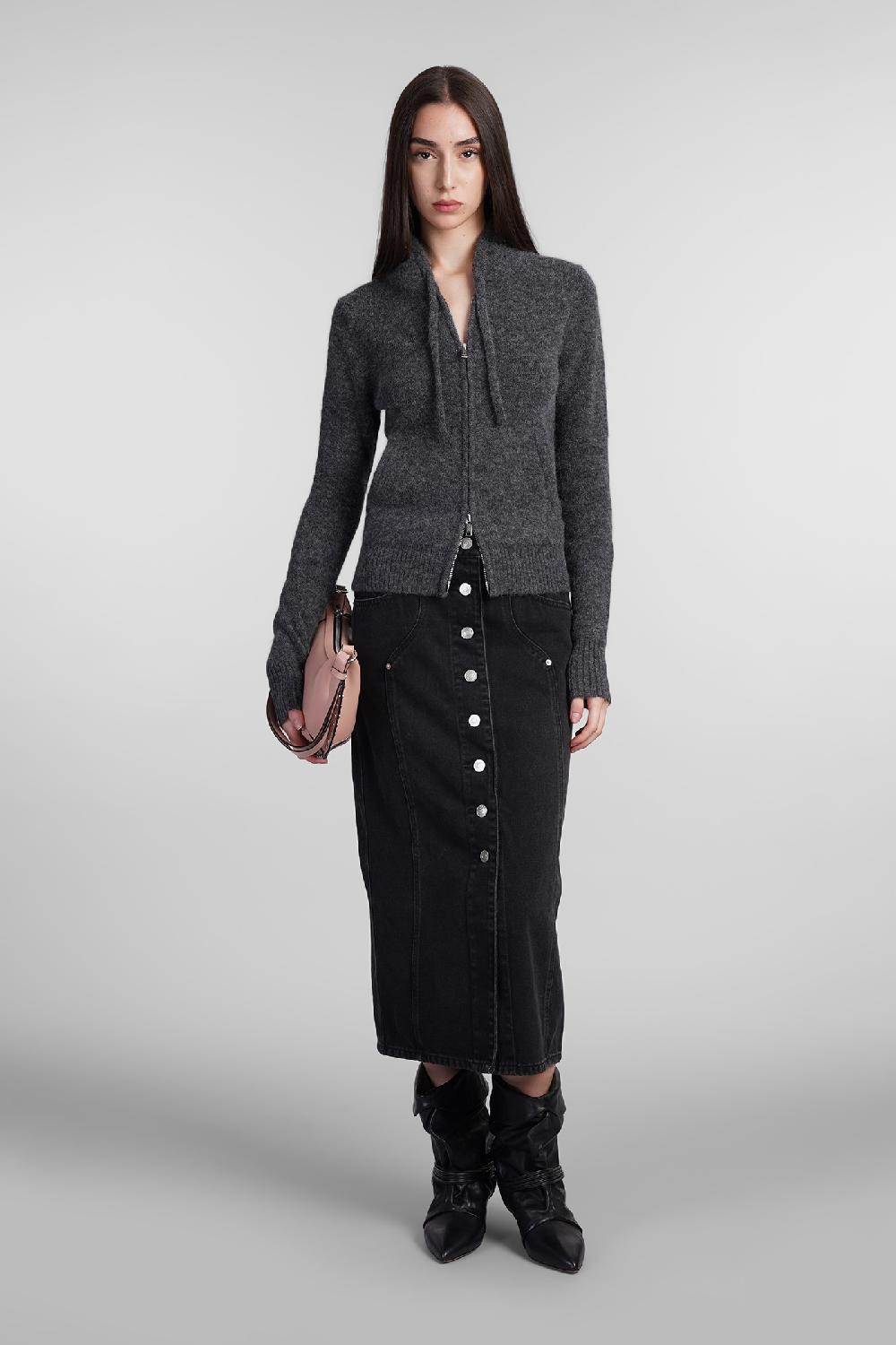 Deliberti Marant Etoile Maglia Milly In Lana Grigia Cod. 407739 - Deliberti The Luxury Shopping