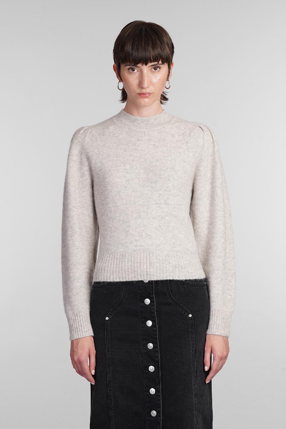 Deliberti Marant Etoile Maglia onnie in lana beige cod. 405208 - Deliberti The Luxury Shopping