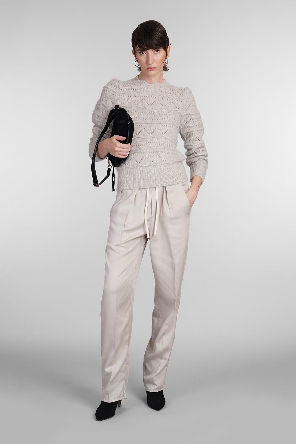 Deliberti Marant Etoile Maglia Othona In Lana Grigia Cod. 402755 - Deliberti The Luxury Shopping