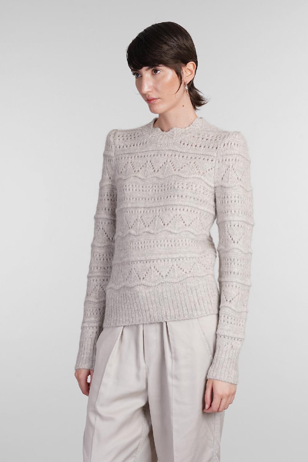Deliberti Marant Etoile Maglia Othona In Lana Grigia Cod. 402755 - Deliberti The Luxury Shopping