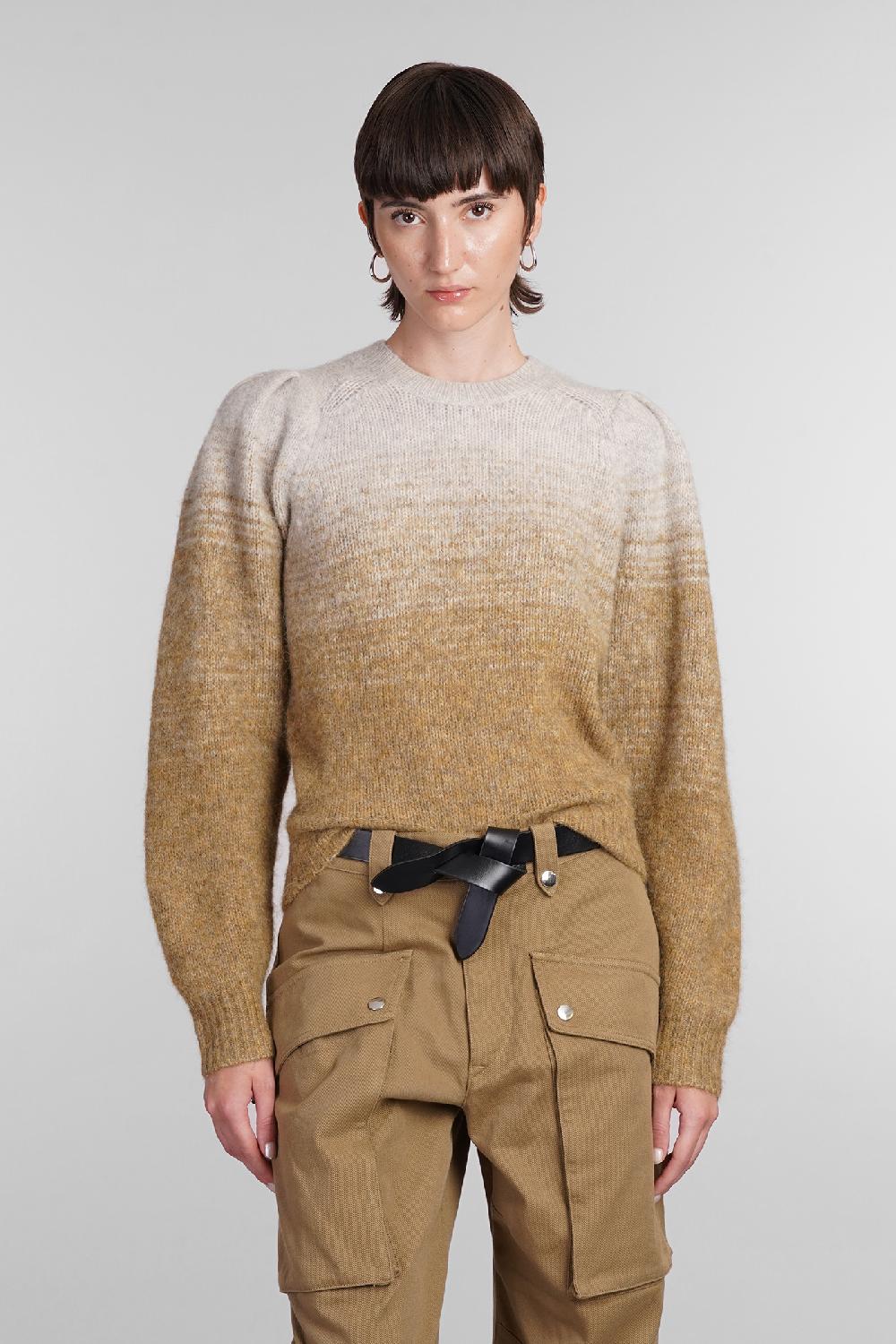 Deliberti Marant Etoile Maglia peytona in lana grigia cod. 405201 - Deliberti The Luxury Shopping