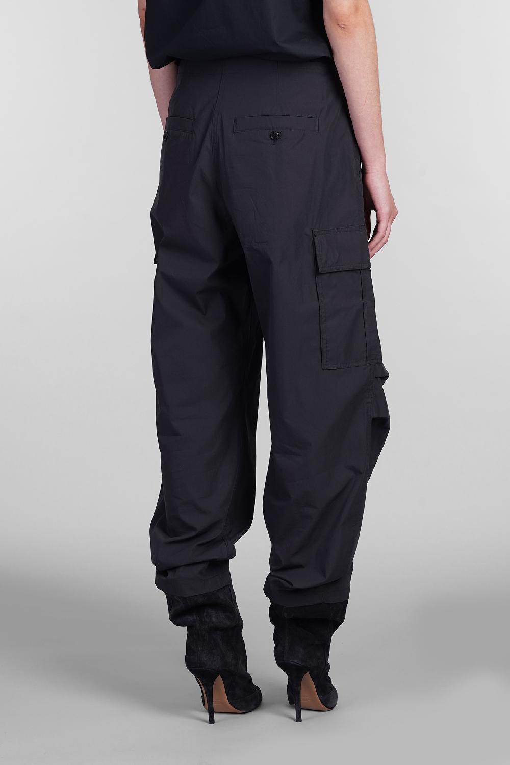 Deliberti Marant Etoile Pantalone Rebecca In Cotone Grigio Cod. 402754 - Deliberti The Luxury Shopping