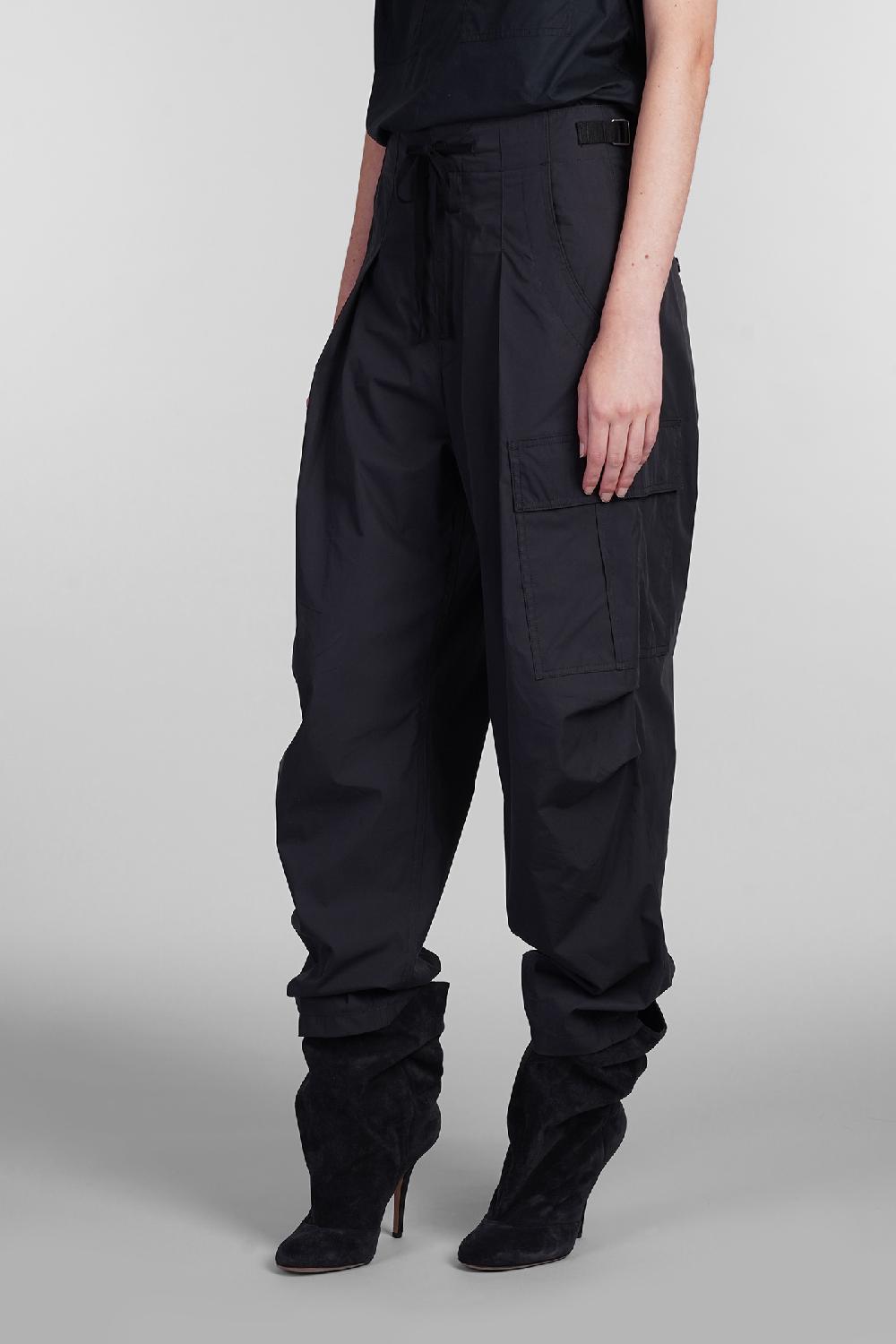 Deliberti Marant Etoile Pantalone Rebecca In Cotone Grigio Cod. 402754 - Deliberti The Luxury Shopping