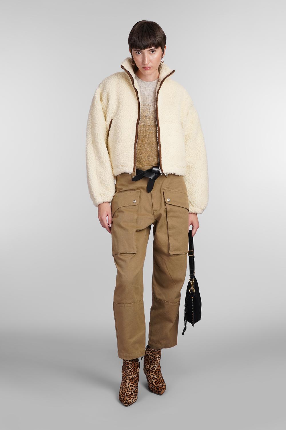 Deliberti Marant Etoile Pelliccia Mackensy In Poliestere Beige Cod. 405199 - Deliberti The Luxury Shopping