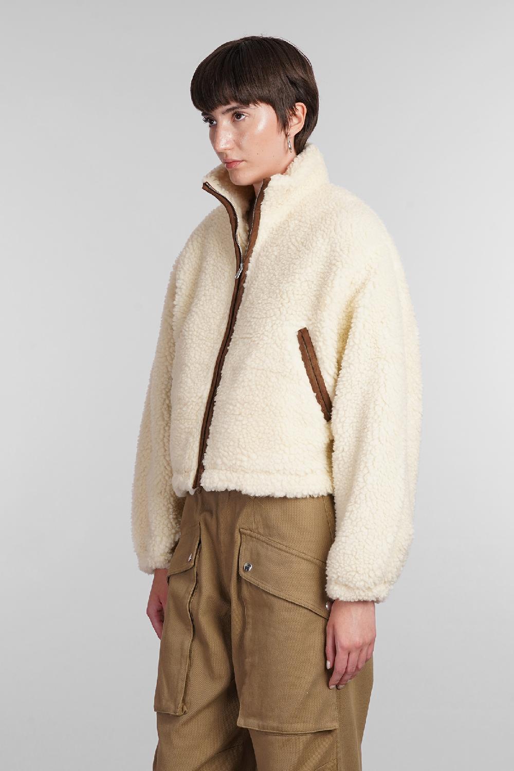 Deliberti Marant Etoile Pelliccia Mackensy In Poliestere Beige Cod. 405199 - Deliberti The Luxury Shopping