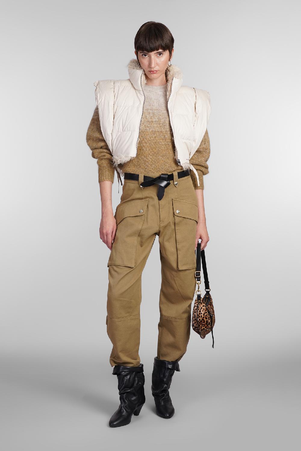 Deliberti Marant Etoile Piumino Hoodiali In Poliestere Beige Cod. 405198 - Deliberti The Luxury Shopping