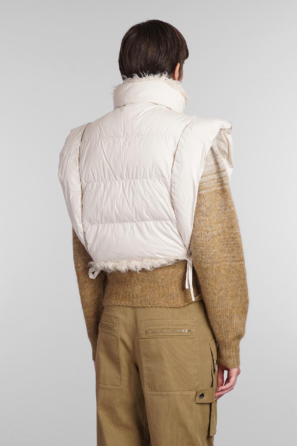 Deliberti Marant Etoile Piumino Hoodiali In Poliestere Beige Cod. 405198 - Deliberti The Luxury Shopping