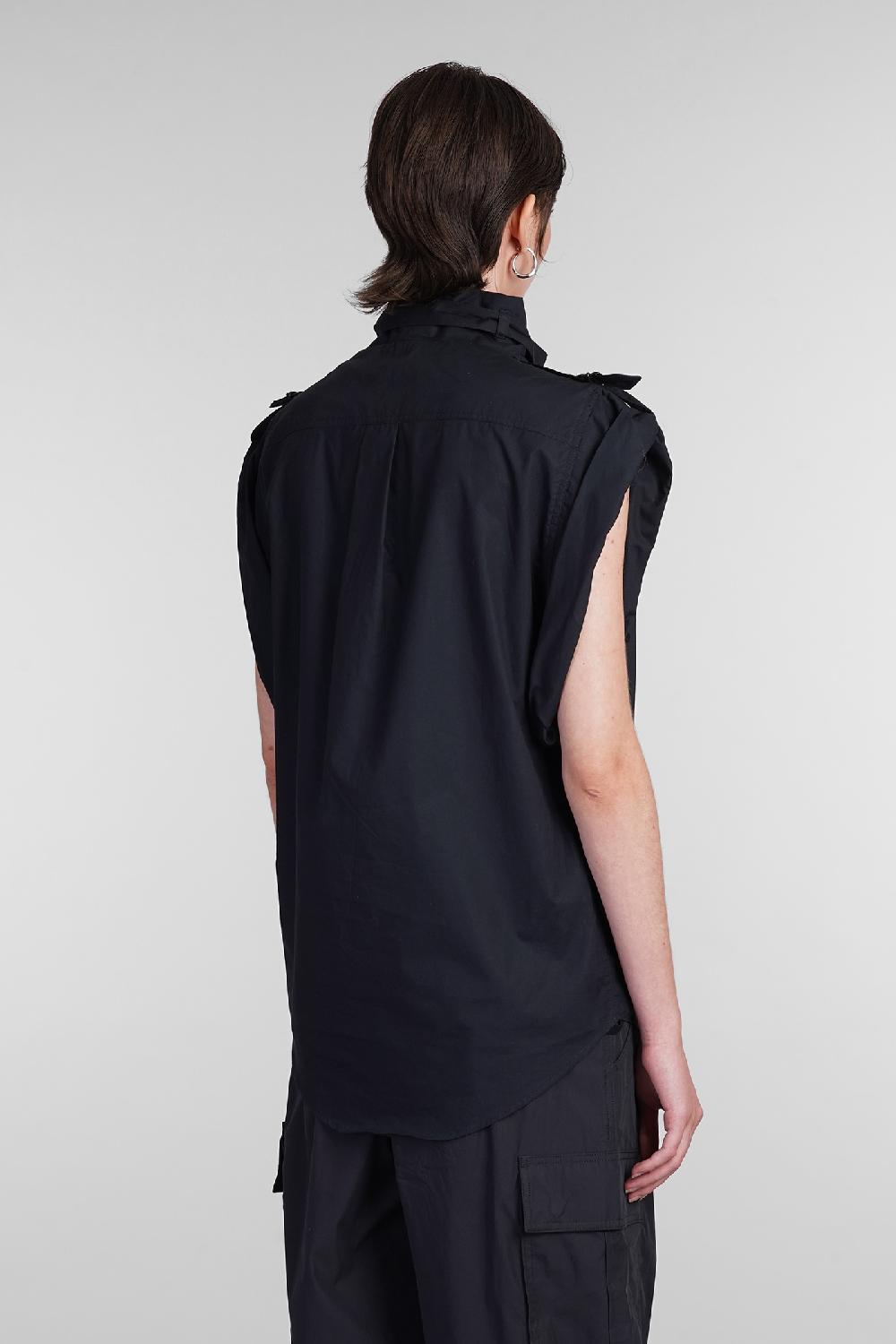 Deliberti Marant Etoile Topwear Remea In Cotone Nero Cod. 402752 - Deliberti The Luxury Shopping