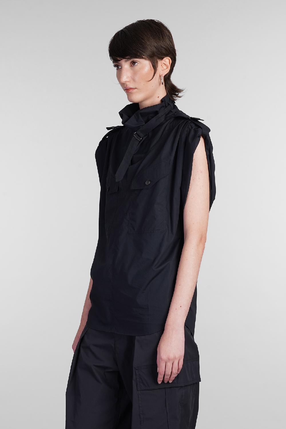 Deliberti Marant Etoile Topwear Remea In Cotone Nero Cod. 402752 - Deliberti The Luxury Shopping