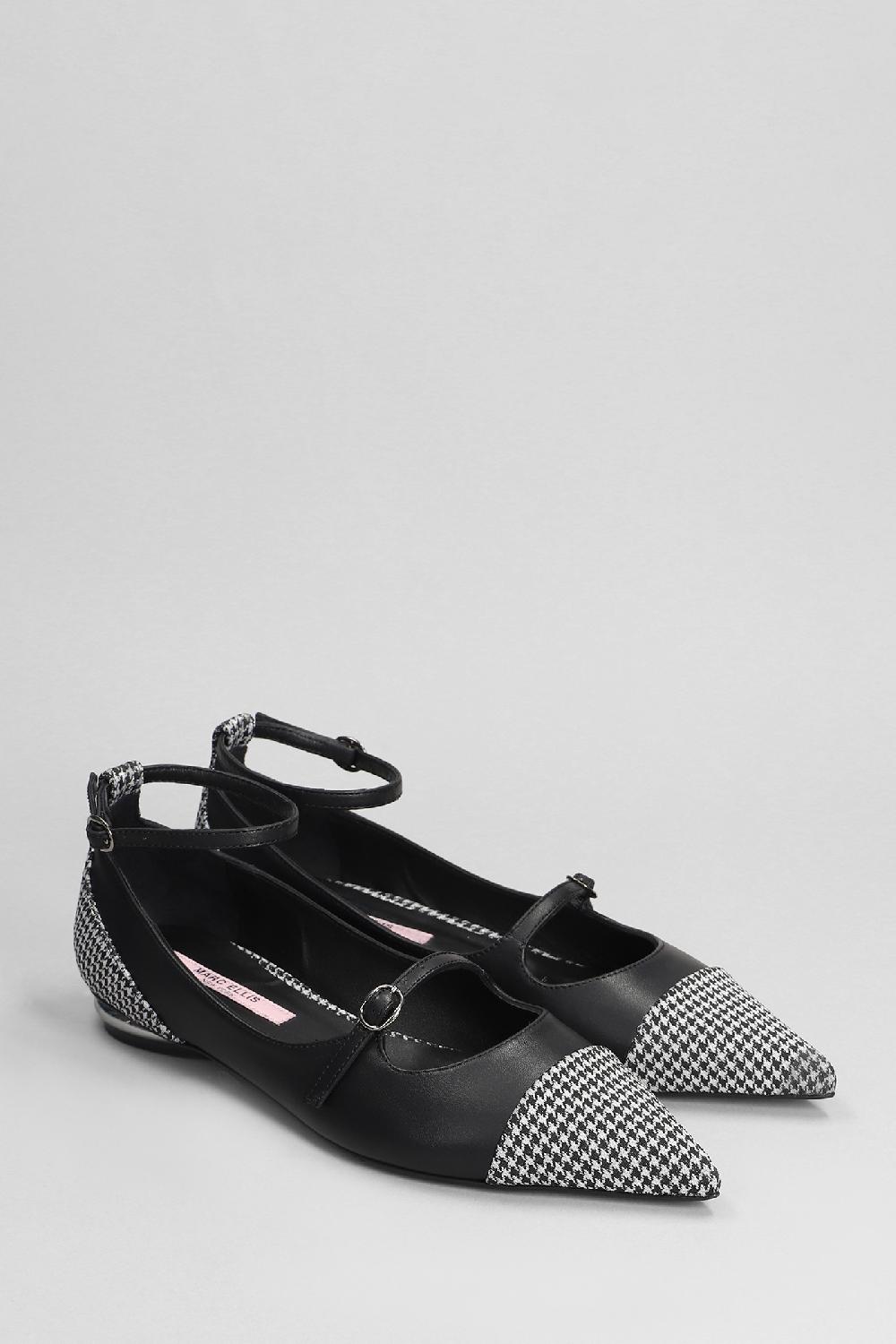 Deliberti Marc Ellis Ballerine In Pelle Nera Cod. 402112 - Deliberti The Luxury Shopping